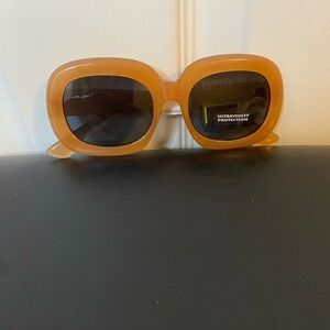 Light brown Oversized Sunglasses